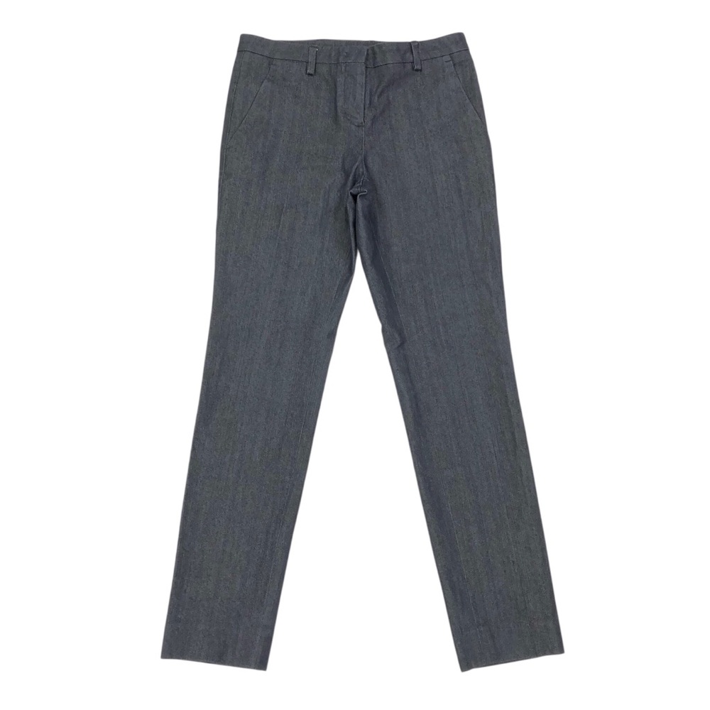 Moncler Women's Denim Twill Trouser Pants Size Euro 40 - US XS 28" Inseam Blue